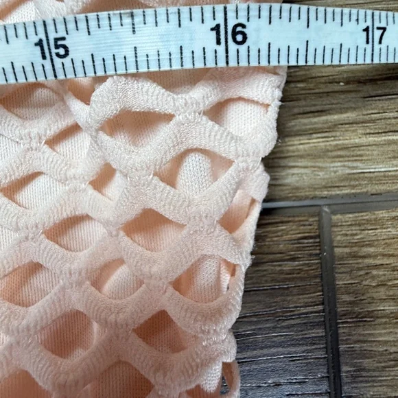 TopShop Geo Lace Midi Dress, Pink/Black, Fitted, NWT Size 6, Sleeveless - Picture 5 of 15